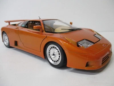 1:18 Diecast Car ~ 1991 Bugatti ~ EB110 ~  Rare Orange ~ No Box ~ EUC ~ Burago - Image 1 of 4