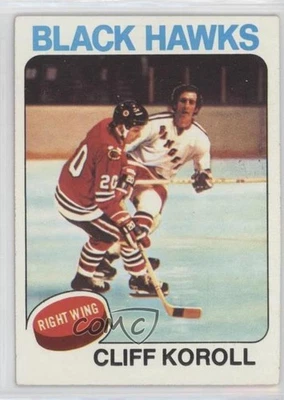 1975-76 Topps Cliff Koroll #139 - Image 1 of 2