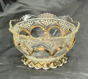 Antique EAPG Beaumont Glass Co Clear Duchess #103 OMN Pattern 4.5” Dessert Bowl - Picture 1 of 13