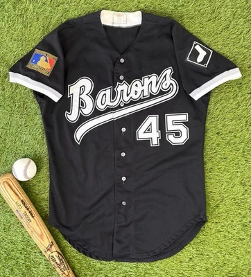 Michael Jordan Birmingham Barons 1994 Vintage Authentic Wilson Baseball Jersey - Image 1 of 4
