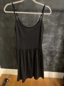 GAP designed & crafted Women’s S Black Babydoll Tank Dress w Pockets - Picture 1 of 6