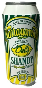 Narragansett Beer Del's Shandy Beer Can Tap Handle | 6" Tall - Picture 1 of 4