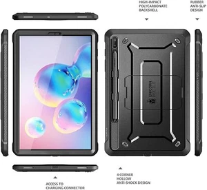 SUPCASE for Samsung Galaxy Tab S6 10.5 inch, w/ Built-in Screen Case Stand Cover - Picture 1 of 23
