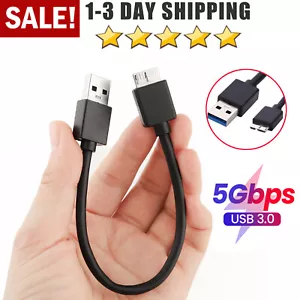 Micro USB 3.0 Cable High Speed Data SYNC For HDD Portable External Hard Drive - Picture 1 of 10