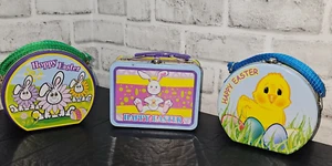 Porta pranzo piccolo regalo pasquale con cinturino o manico - 3 varianti - Foto 1 di 16
