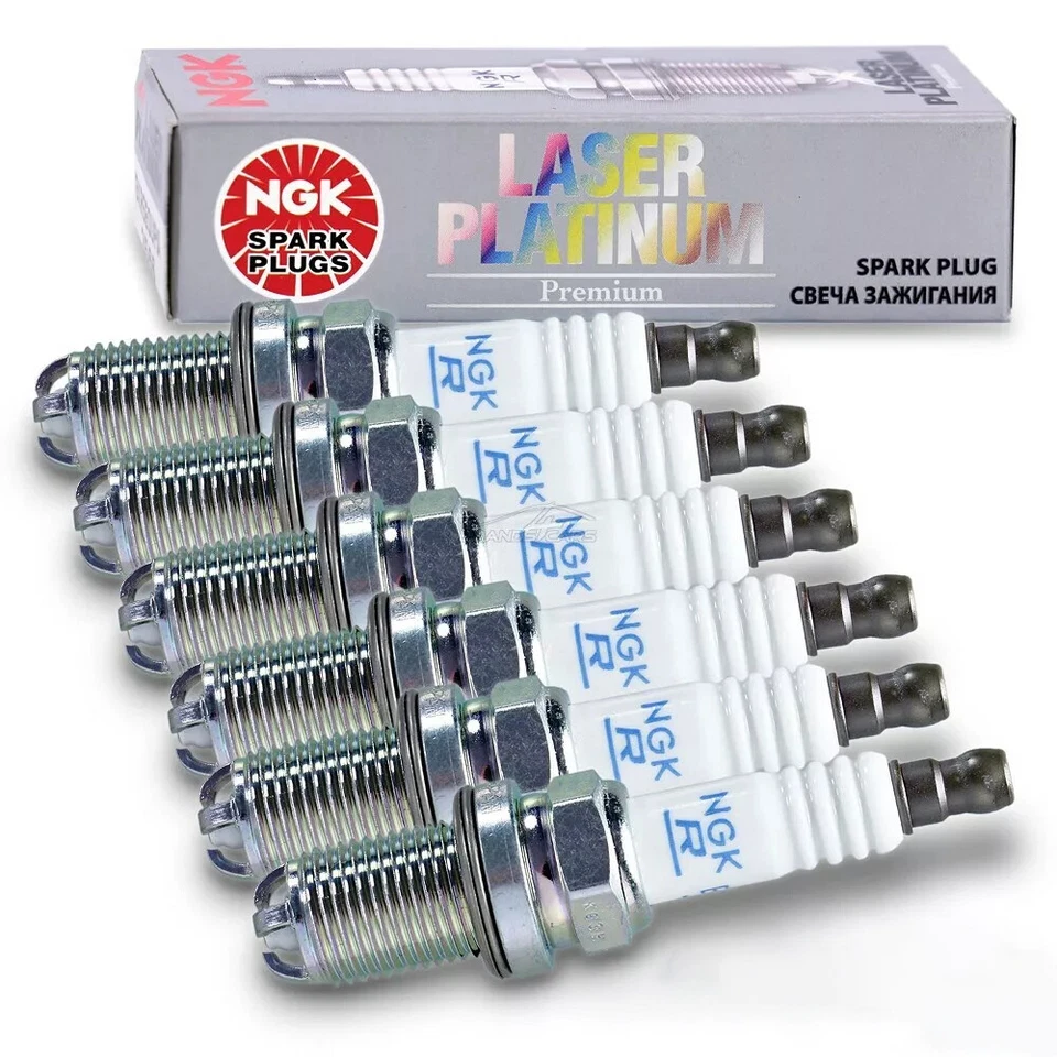 6x NGK ZÜNDKERZE FÜR BMW 3-ER E46 5-ER E39 E60 7-ER E38 E65 X3 X5 Z3 Z4 M52 M54 - Bild 1 von 4