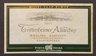 Weinetikett 2002 Trittenheimer Altärchen Riesling Kabinett Halbtrocken MOSEL