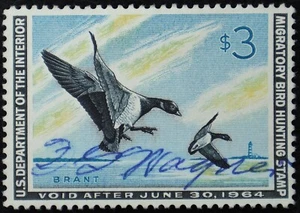 U.S. Used Stamp Scott #RW30 $3 Federal Duck Hunting. Very Fine. Choice! - Picture 1 of 2