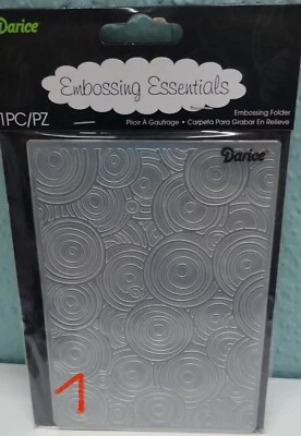 Stanzschablone, Embossing Folder 3D,  für Cuttlebug oder Big Shot - Bild 1 von 4
