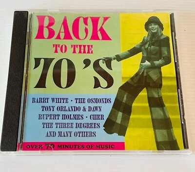Back To The 70's CD Portugal 1994 20 Tracks 1970s Compilation Pop Rock 70 mins - Image 1 of 4