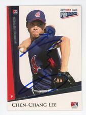 SIGNED BASEBALL CARD AUTO 2009 TRISTAR CHEN-CHANG LEE TAIWAN CLEVELAND INDIANS