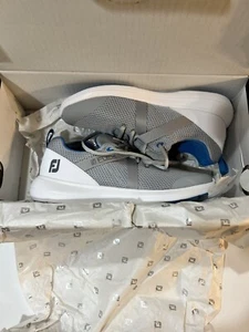 FootJoy Flex Women's Spikeless Golf Shoes Gray 95727 Brand New Woman Size 7.5 - Picture 1 of 9