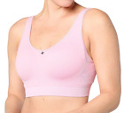 Breezies~Air Effects Contour Wirefree Bra~44D~Pink~A627819~Foam Cups  6858