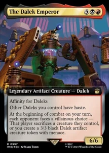 1x - The Dalek Emperor - (Extended Art) - Universes Beyond: Doctor Who - NM MTG - Bild 1 von 1