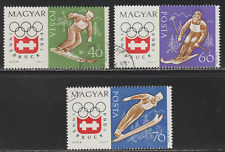 Hungary 1963-64 SC# 1548 - 1550 - 9th Winter Olympic Games - Used CTO Lot # 145