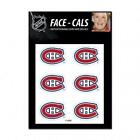 Montreal Canadiens 6 Pack Tattoos Face Cals New Nhl Fan Decal Sticker Party