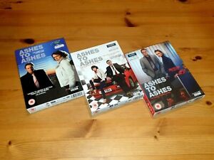 Ashes To Ashes: Series 1, 2 & 3  - Complete Collection - Genuine UK DVD Set 