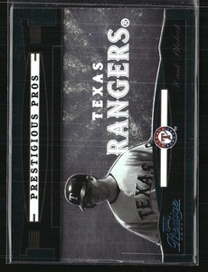 Hank Blalock 2005 Donruss Playoff #PP-9  Baseball Card