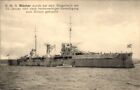 Ak niemiecki okręt wojenny, SMS Blücher, krążownik pancerny - 4260856