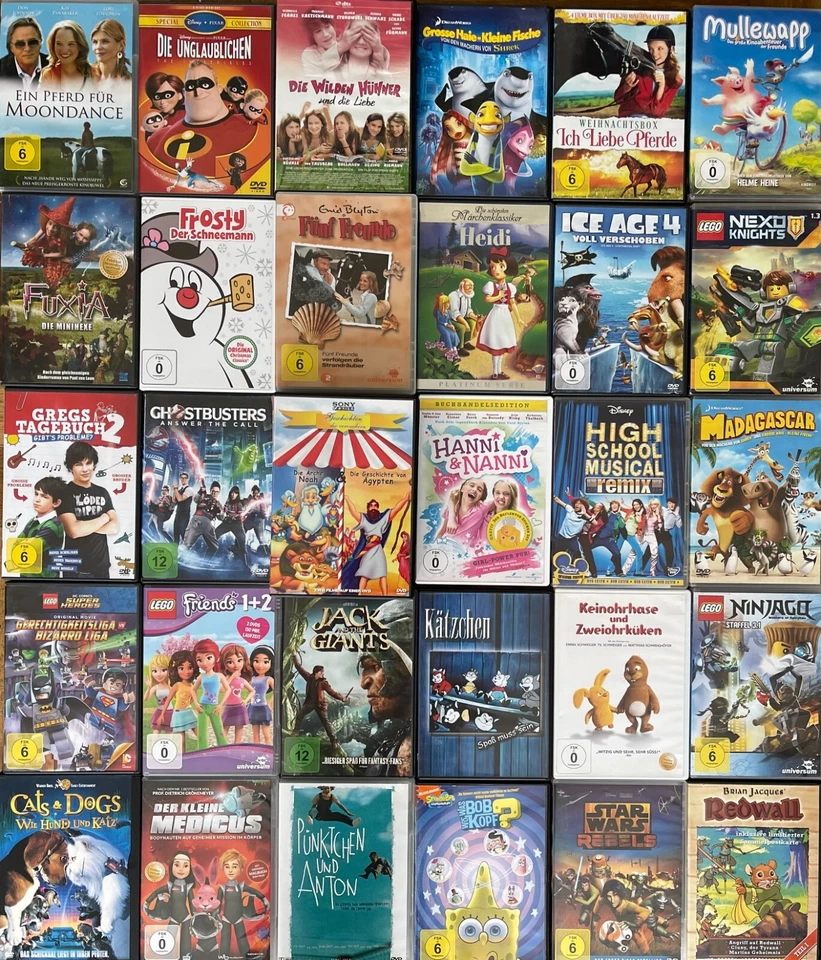 Familienfilme - Kinderfilme - Disney - Zeichentrick - Serien DVD Auswahl 2 - Bild 1 von 1