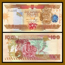 Solomon Islands 100 Dollars, 2009 P-30 Unc