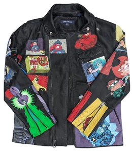 Fairly OddParents Heroes vs Villains Leather Jacket - Picture 1 of 5