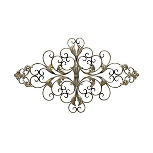 Stratton Home Decor SHD0139 Ornate Scroll Wall Decor, 36.00 W X 0.75 D X 21.7... - Picture 1 of 9