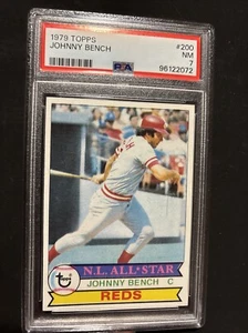 Johnny Bench 1979 Topps #200 PSA 7 - Picture 1 of 2