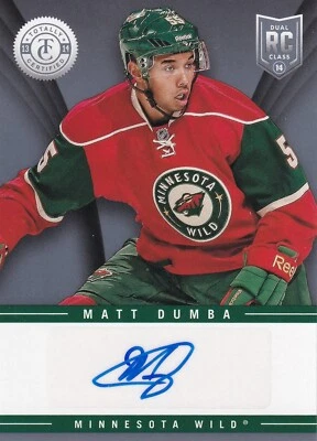 2013-14 Totally Certified Rookie Signatures #TRMDB Matt Dumba - Image 1 of 2