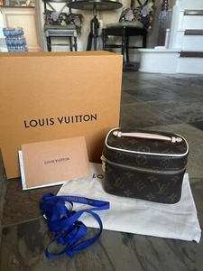 LOUIS VUITTON 2022 NICE NANO MNOGRAM NEW IN BOX - Picture 1 of 9