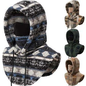 Winter Ski Warm Mask Balaclava Windproof Fleece Face Mask for Cold Weather Gear - Picture 1 of 16
