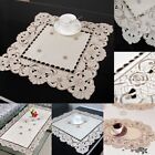 White Lace Tablecloth for Classy Table Settings and Elegant Gatherings