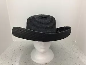 Cappelli Straworld Women's The Crushable Packable Black Hat NWT - Picture 1 of 6