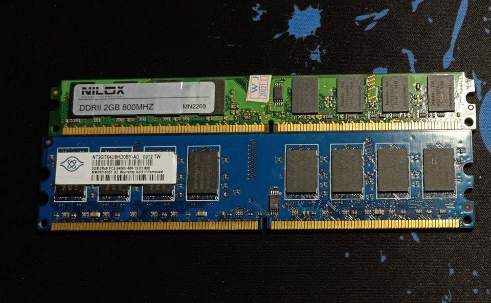 2x2gb DDR2 800 Mhz - Immagine 1 di 1