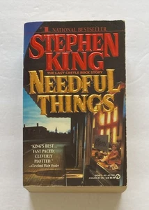 Needful Things by Stephen King (1992, Mass Market Paperback Book) - Imagen 1 de 3