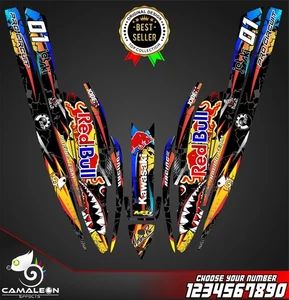 Jet Ski Graphics Kit Decals Wrap For Kawasaki 750 SX 1992-1998 stickers - Picture 1 of 1