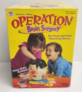 Operación Cirugía Cerebral Milton Bradley 2001 Electrónica Hablando, Funcionando, LEER - Imagen 1 de 16
