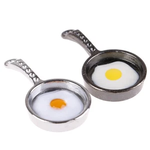 1/12 Dollhouse Miniature Mini Metal Fried Egg Pan Kitchen Accessor3-DB - Picture 1 of 14