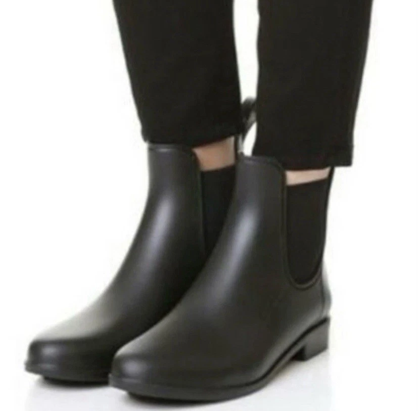 ** Women boots Sam Edelman chelsea waterproof black shoes Size 10 - Image 1 of 4