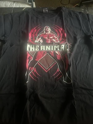 2003 WWE Batista "The Animal" Hombres Camiseta Gráfica Grande Negra Foto 1 de 3