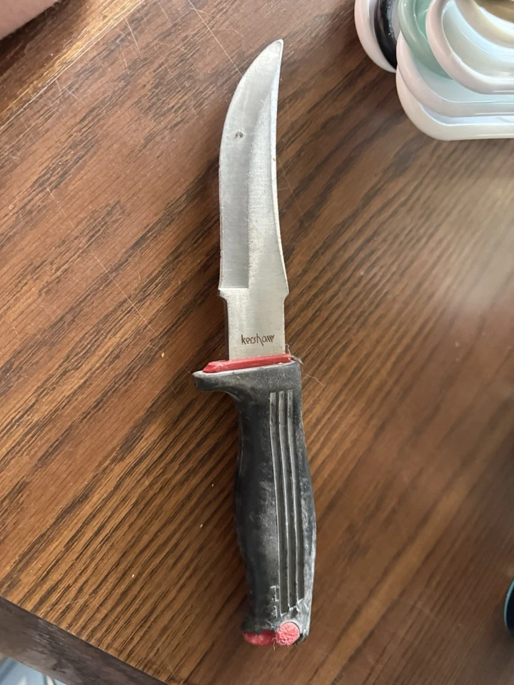 Used! Kershaw 1011 Hunter Fixed Blade Knife Japan Vintage Kai - Image 1 of 1