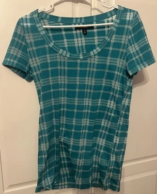 Camisa City Streets Juniors Talla Grande Verde Azulado Manga Corta Estampada Foto 1 de 3