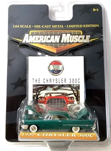 ERTL American Muscle - 1957 Chrysler 300C- 1/64 -Green - Limited Edition - Picture 1 of 6