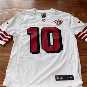 Camiseta Nike Garoppolo Blanca San Francisco 49ers 75 Aniversario Limitada Para Hombre M - Imagen 1 de 8