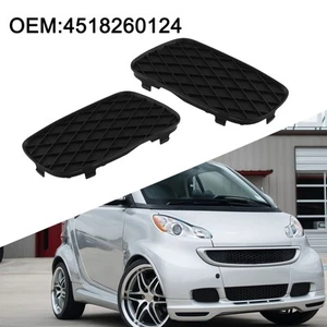 Pair of Fog Lamp Covers for Smart For Fortwo Model 451 from 2008 to 2012 - Picture 1 of 12