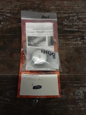 Kit de sistema de control de crucero Kyoko Triumph Bonneville/America/T100/Speedmaster Foto 1 de 4