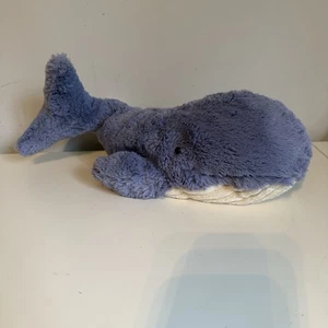 Jellycat Wilbur Whale Plush Soft Toy Blue 20" Retired - Picture 1 of 6