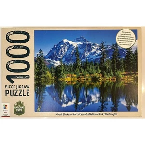 Hinkler National Park Collection Mount Shuksan North Cascades Puzzle 1000 PC NUOVO - Foto 1 di 9