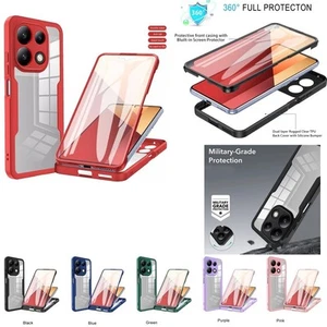 360° Full Body Protection Case W/Screen Protecor For Redmi andXiaomi "All"Series - Picture 1 of 21