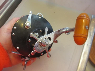 Vintage Penn Sailfisher No. Carrete de pesca 130 hecho en Filadelfia, Pensilvania, EE. UU. Foto 1 de 4